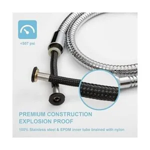 OFFO Manguera de ducha manguera de bidé de 48 pulgadas_2