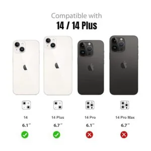 Paquete de 2 x 2 protectores de lente de cámara Jeluse_2