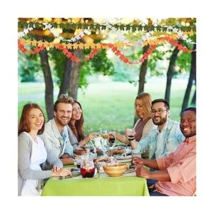 4 rollos de cinta de hoja de arce de Acción de Gracias de_2