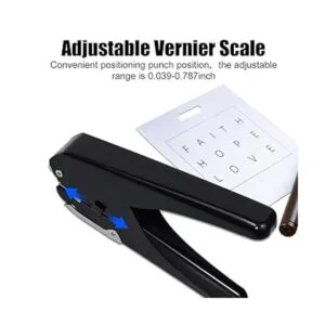 JIKIOU Perforadora para insignia perforadora ovalada de_6