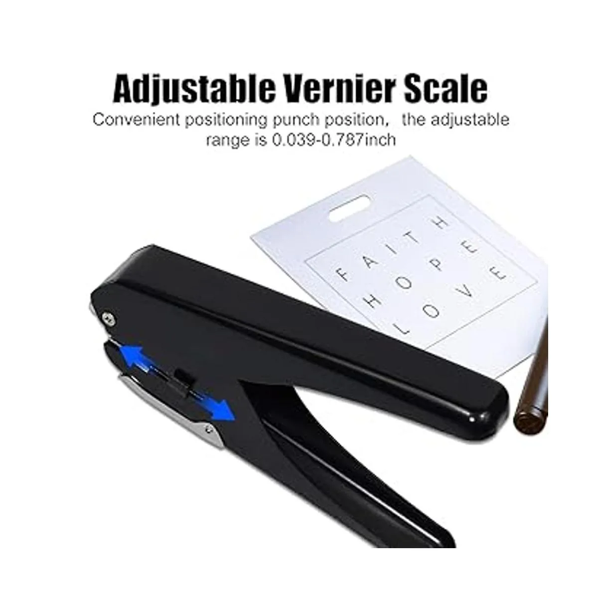 JIKIOU Perforadora para insignia perforadora ovalada de_6