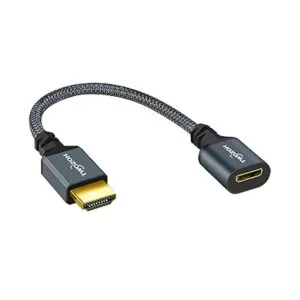 Twozoh Cable adaptador HDMI macho a mini HDMI hembra_2