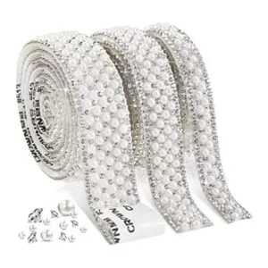 Calcomanías de perlas 3 rollos autoadhesivas de perlas_1