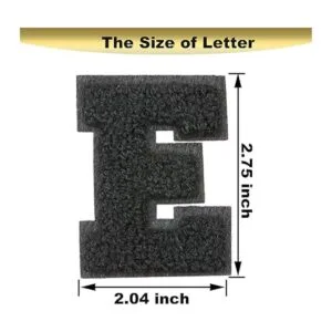 Parche de letras para planchar de chenilla parche de_6