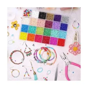 Yholin Kit de cuentas de semilla de vidrio 0.157_7