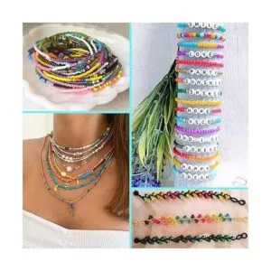 Yholin Kit de cuentas de semilla de vidrio 0.157_5