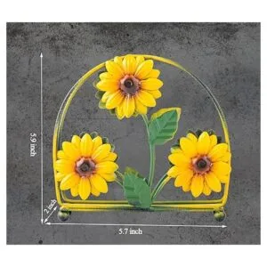 Servilletero para mesa de girasol de granja servilleta de_4