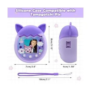 Winceed Funda de silicona para máquina virtual Tamagotchi_2