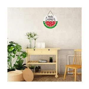 PETCEE Hello Summer Letrero para puerta de verano 11.4_5