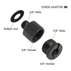 Adaptador de soporte para micrófono adaptador de tornillo_2