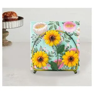 Servilletero para mesa de girasol de granja servilleta de_7