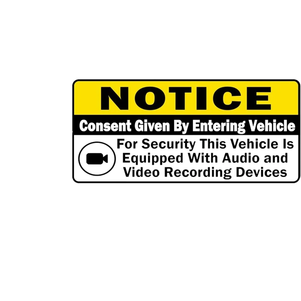 TOTOMO Juego de 8 calcomanías de consentimiento de_1