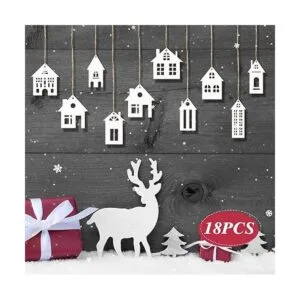 18 adornos de madera para casa para árbol de Navidad_6