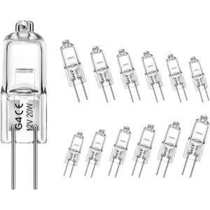 WeshLMPO Bombilla G4 bombillas halógenas de 12 V 20 W 2_1