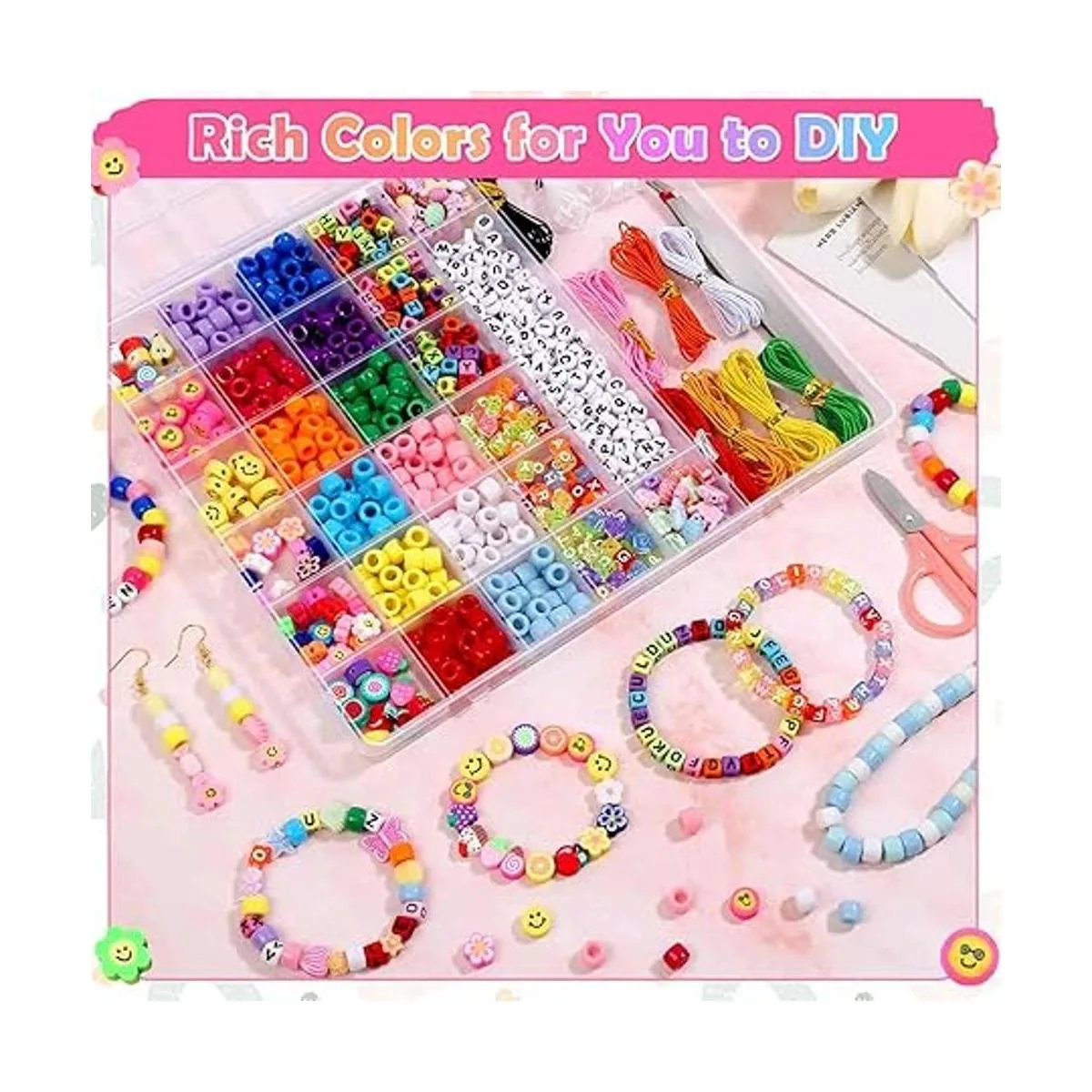 Kit de fabricación de pulseras de cuentas kits de cuentas_5