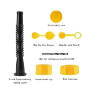 Boquilla de repuesto para bidón de gas 3 juegos negro_6