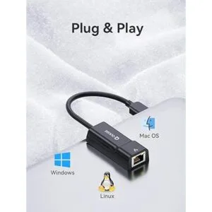 Adaptador USB a Ethernet QUUGE Plug Play USB 2.0 a_5