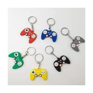 NSBELL 24PCS Video Game Controller Keychains in 6 Colors_4