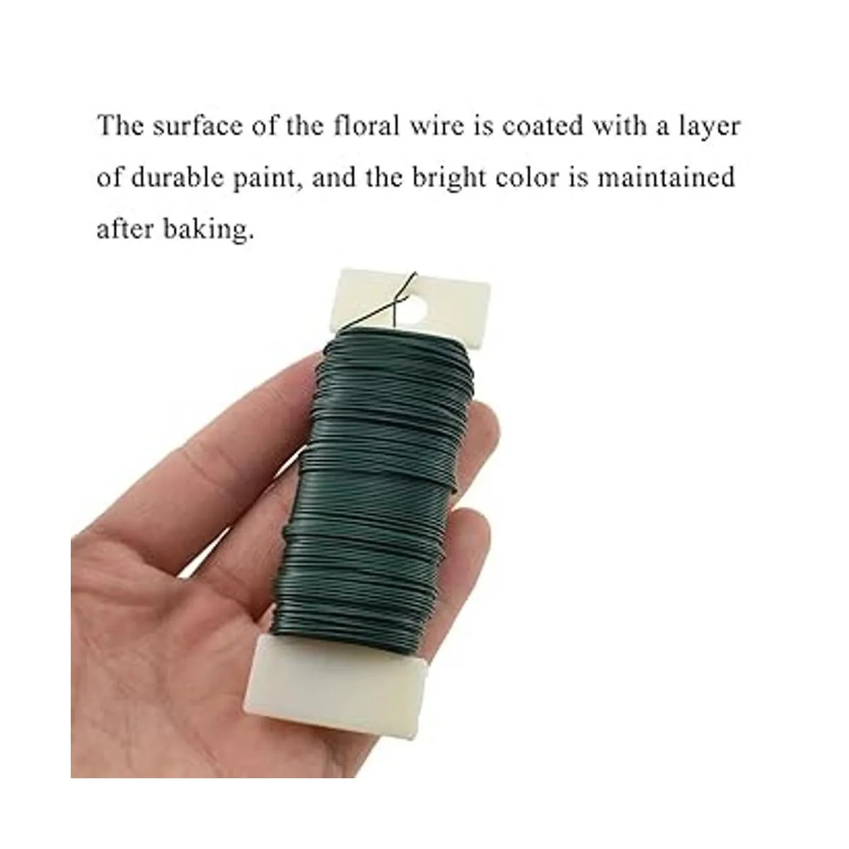 HAHIYO 1 rollo de alambre de metal de calibre 22 color_4