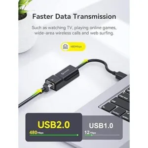 Adaptador USB a Ethernet QUUGE Plug Play USB 2.0 a_2