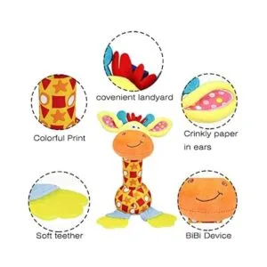 Sonajeros suaves para bebés de 0 a 6 meses juguetes para_3