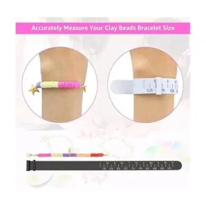 Tamaño de la pulsera para bricolaje de cuentas de arcilla_2