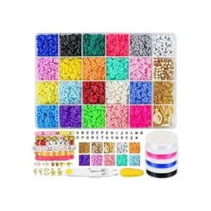 Zoyomax 4880 cuentas de arcilla para hacer pulseras 0.236_1