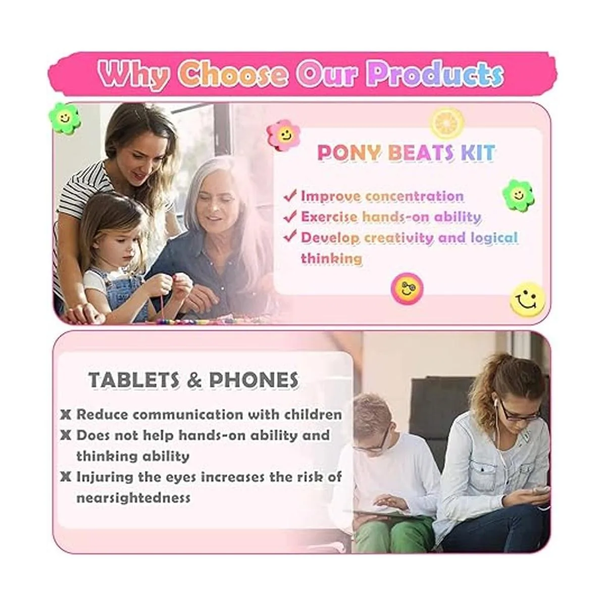 Kit de fabricación de pulseras de cuentas kits de cuentas_6