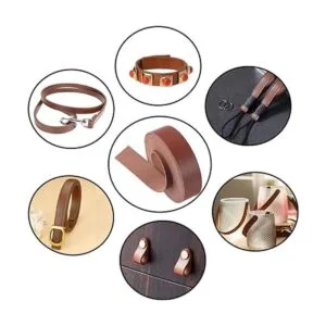 Picheng Tiras de cuero de 1 pulgada de ancho de 100_4