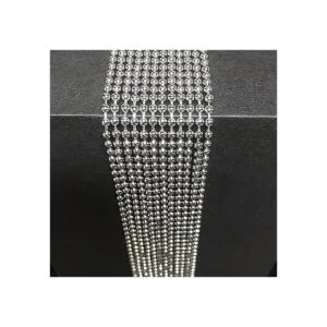 Collar cadena de bolas chapado en níquel KinHom 24_7
