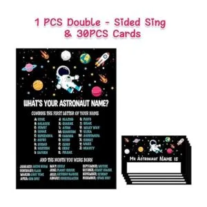 What is Your Astronaut Name Game letrero de juego y 30_2