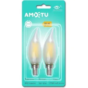 AMDTU Bombilla LED E12 bombillas de candelabro_1