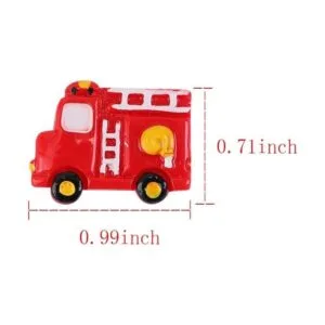 XQingmei 30 piezas de colores de dibujos animados tráfico_2