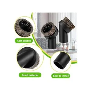 Juego de 2 cepillos redondos para el polvo del pelo de_2