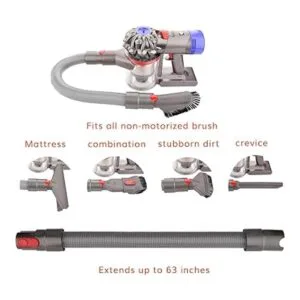 Fullclean Accesorio de manguera de extensión flexible para_3