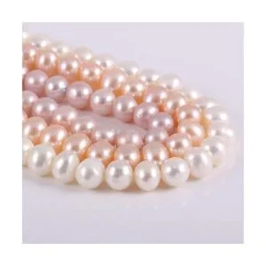 Perlas de agua dulce naturales cuentas sueltas para hacer_6