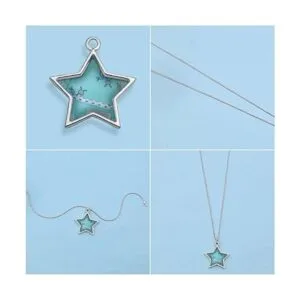 30 colgantes de metal con parte trasera abierta y marco_5