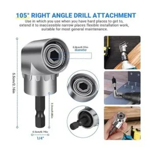 Flexible Drill Bit Extension Set 19pcs Hex Shank_5