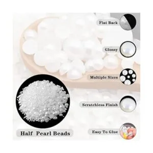 5800 piezas de medias perlas para manualidades perlas de_6