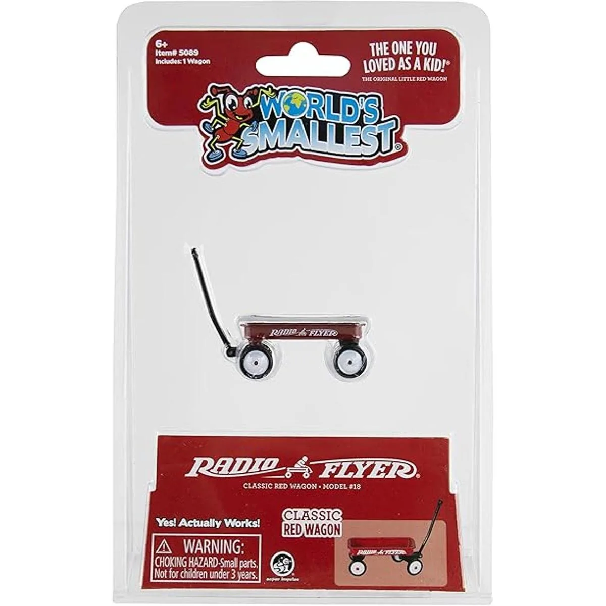 Worlds Smallest Radio Flyer Classic Red Wagon_3