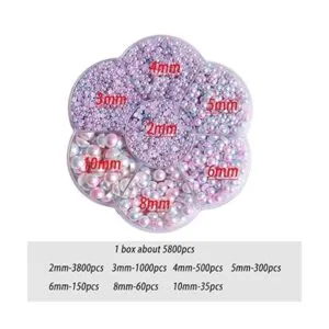 5800 piezas de medias perlas para manualidades perlas de_2