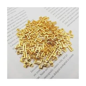 WAY DENG Paquete de 100 aretes surtidos de aleación de_2