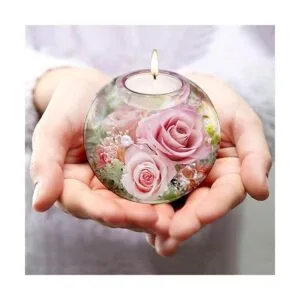 Actvty Portavelas Tealight moldes de resina 2 piezas de_4