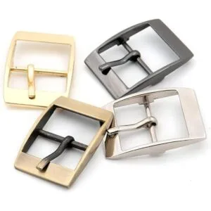 Hebilla de una sola punta 6 hebillas de correa de tres_3