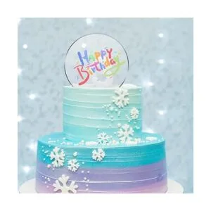 10 hojas circulares de acrílico transparente de 6_6