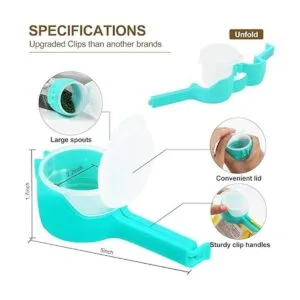 Clips de bolsa para alimentos clips de sellado de_2