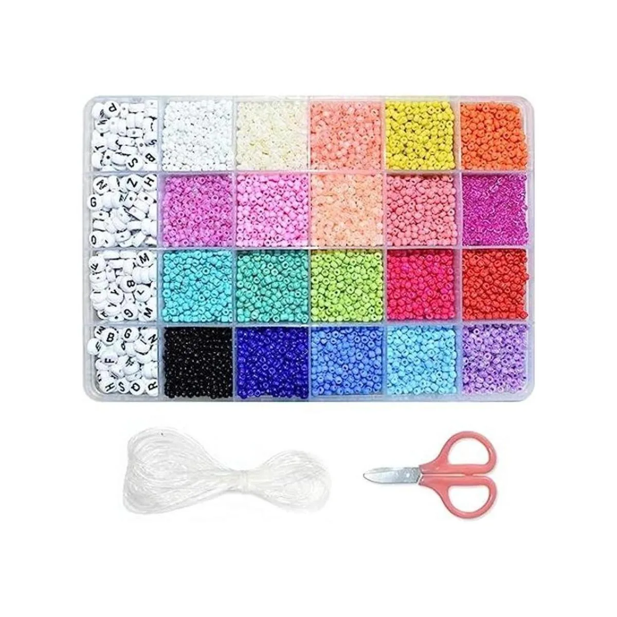 Kit de cuentas para pulseras 10000 cuentas de semillas de_1