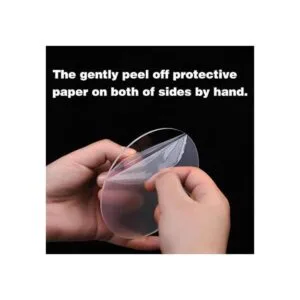 16 piezas de acrílico circular transparente de 0.08_2