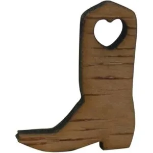 SUPVOX 100 piezas de recortes de madera sin terminar botas_2