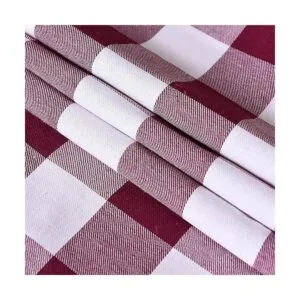 Tosewever Camino de mesa de granja a cuadros Buffalo_4